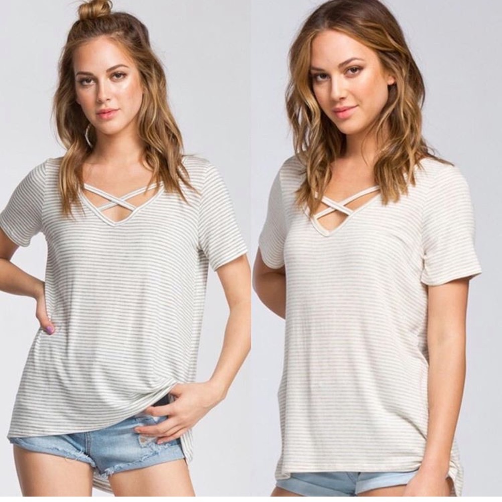 Tan short sleeve